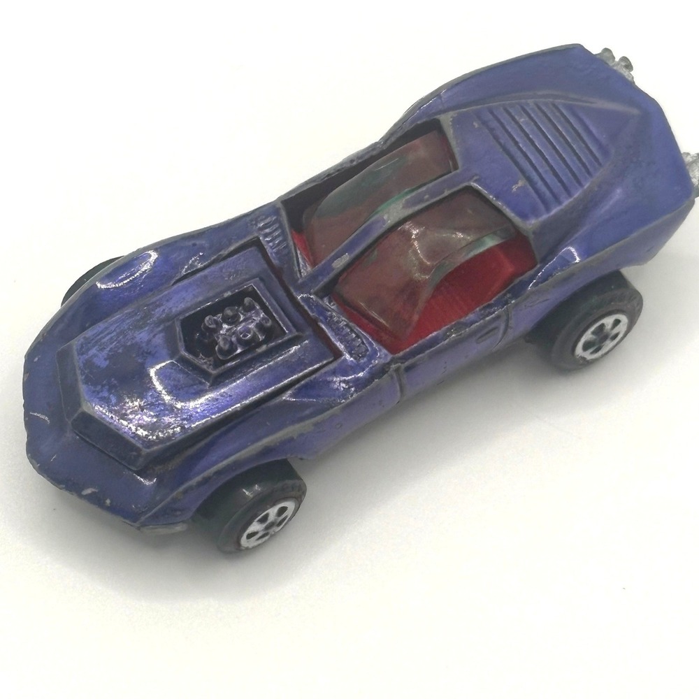 Vintage Johnny Lightning Custom Mako Shark Topper Toys Purple Diecast Car